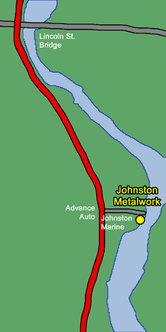 Turn at Johnston Marine